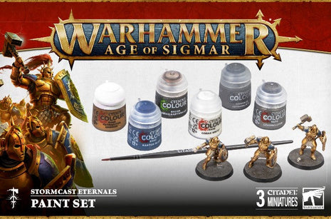 AGE OF SIGMAR STORMCAST ETERNALS PAINT SET