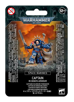 Space Marines: Captain in Gravis Armour