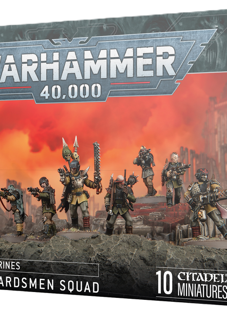 Chaos Space Marines: Traitor Guardsmen Squad