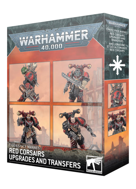 Chaos Space Marines: Red Corsairs Upgrades & Transfers