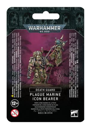 Death Guard: Plague Marine Icon Bearer