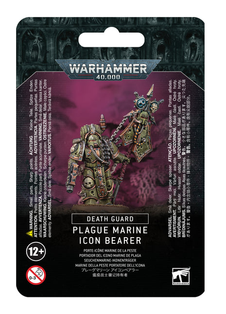 Death Guard: Plague Marine Icon Bearer